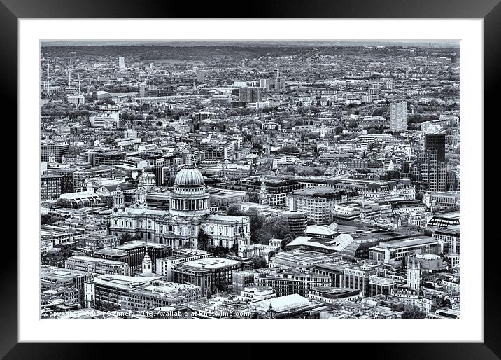 Looking Down Framed Mounted Print by Stuart Gennery
