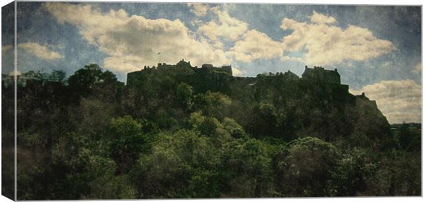 edinburgh castle Canvas Print by dale rys (LP)