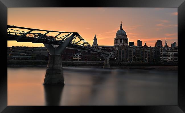 St Pauls Catherdral Framed Print by Dean Messenger