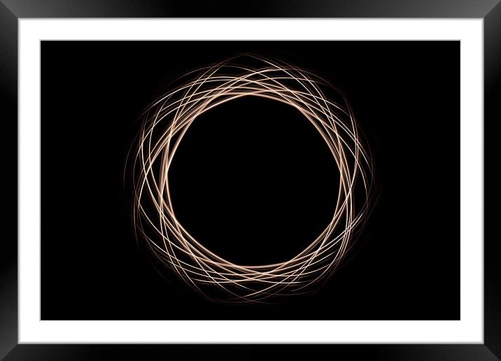 Light Weave Framed Mounted Print by Paul Shears Photogr