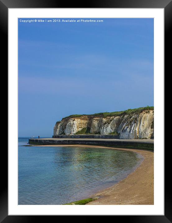 Palm Bay, Margate Framed Mounted Print by Thanet Photos