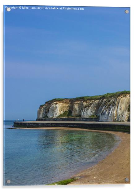 Palm Bay, Margate Acrylic by Thanet Photos