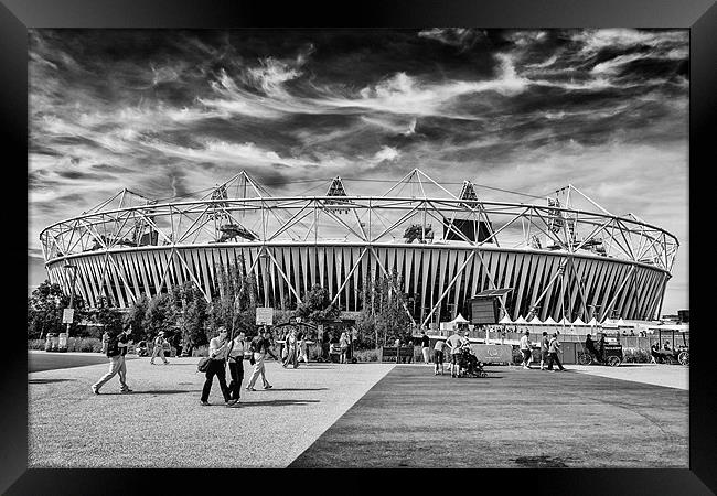 Olympic Skys Framed Print by Paul Shears Photogr