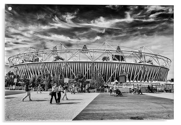 Olympic Skys Acrylic by Paul Shears Photogr