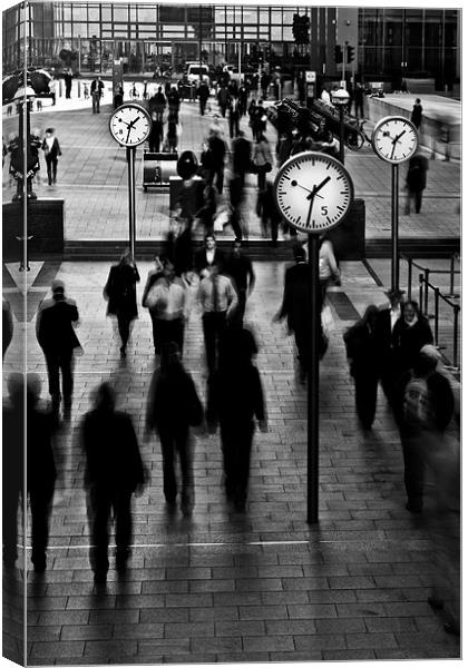 Time Stand Still For No Man Canvas Print by Paul Shears Photogr