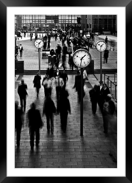 Time Stand Still For No Man Framed Mounted Print by Paul Shears Photogr
