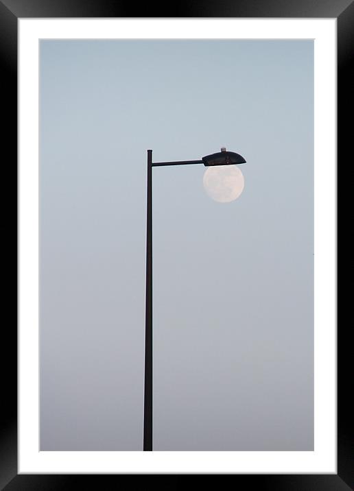 Moon Light Framed Mounted Print by Ursula Keene