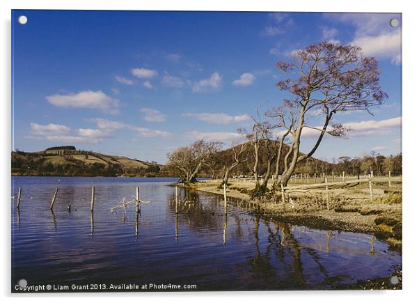 Ullswater, near Pooley Bridge, Lake District, Cumb Acrylic by Liam Grant