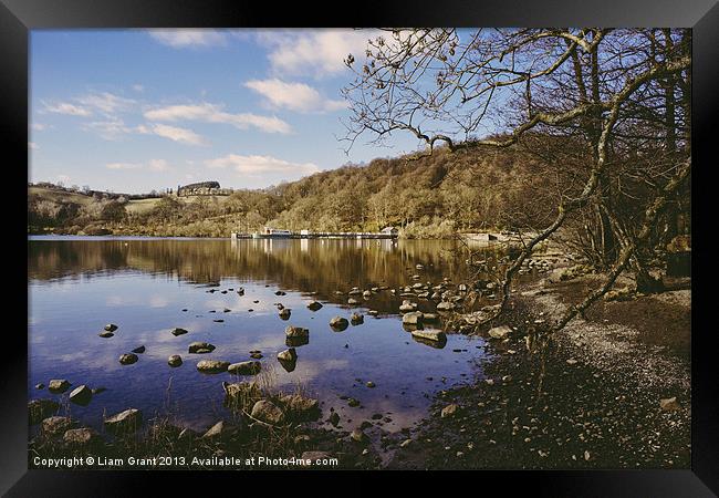 Ullswater, near Pooley Bridge, Lake District, Cumb Framed Print by Liam Grant