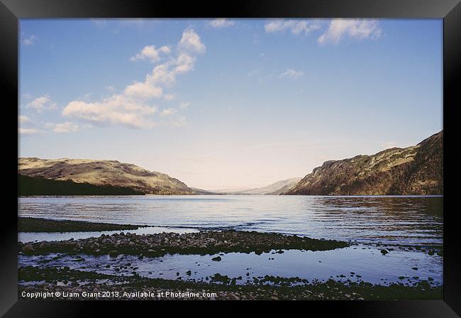 Ullswater. Lake District, Cumbria, UK. Framed Print by Liam Grant