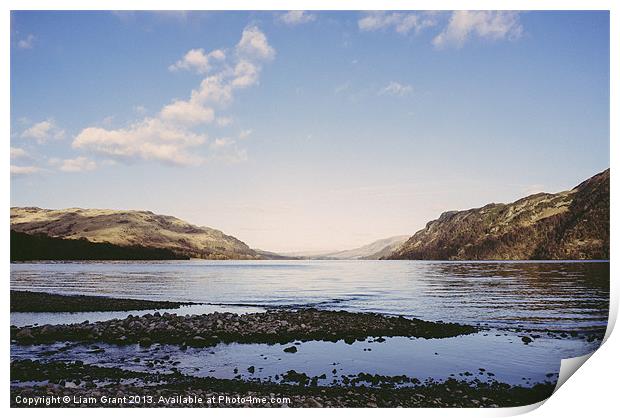Ullswater. Lake District, Cumbria, UK. Print by Liam Grant
