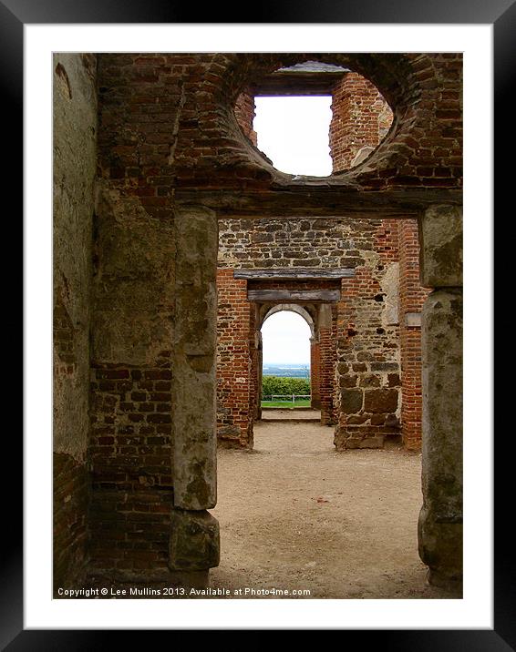 Arches and openings Framed Mounted Print by Lee Mullins