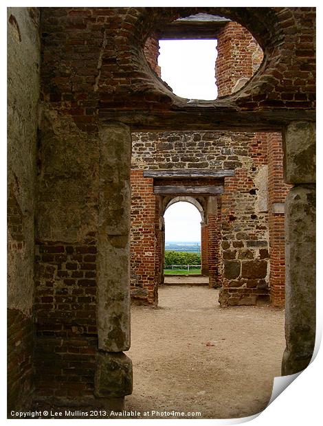 Arches and openings Print by Lee Mullins