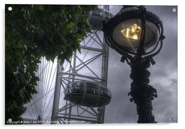 Lamp eye Acrylic by Thanet Photos