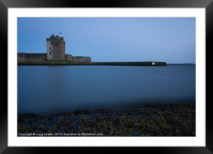 Broughty Castle, Dundee Framed Mounted Print by craig beattie