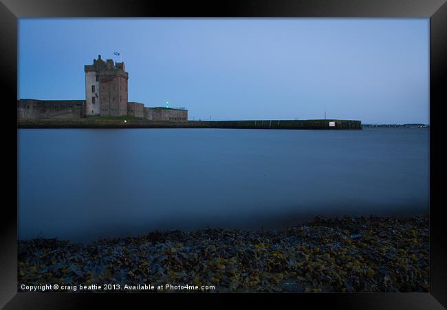 Broughty Castle, Dundee Framed Print by craig beattie