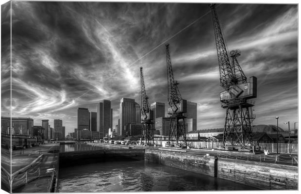 The Docks Canvas Print by Paul Shears Photogr