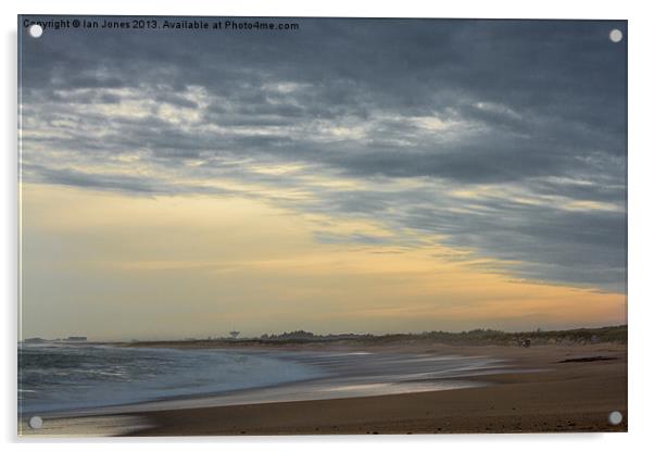 Coastal sunset Acrylic by Ian Jones