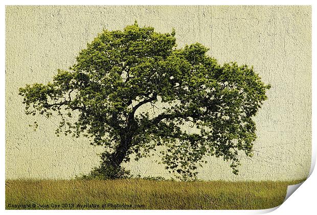 Beautiful Tree Print by Julie Coe