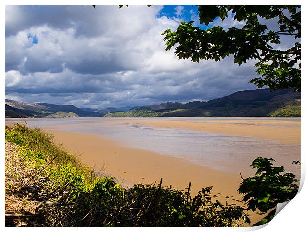 Mawddach Estuary, Gwynedd, Wales, UK Print by Mark Llewellyn