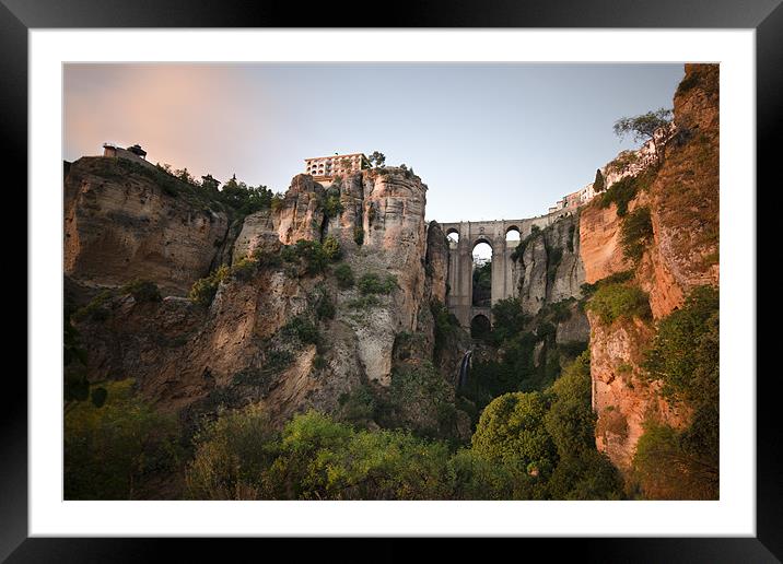 Ronda Framed Mounted Print by Jamie Stokes