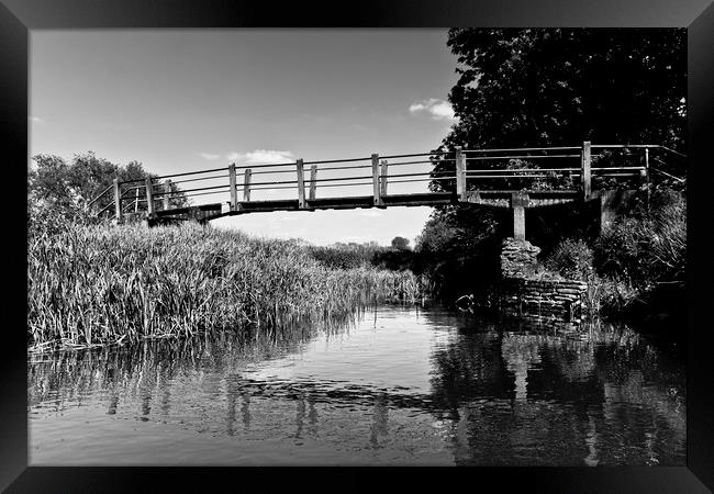 The River Framed Print by David Pyatt