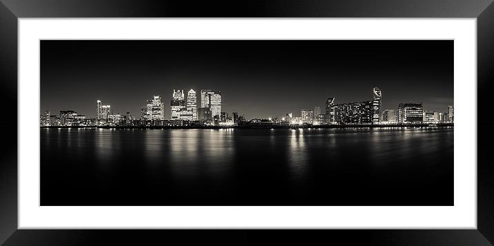 The Lights In The Dark In The Dark II Framed Mounted Print by Paul Shears Photogr