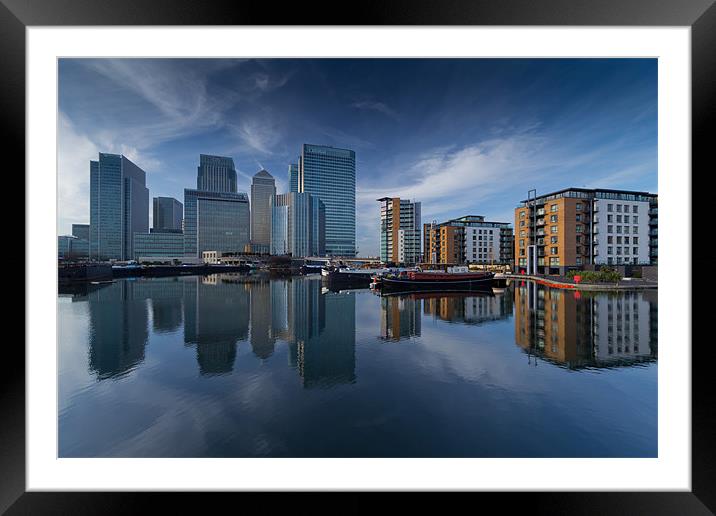Cool Reflections Framed Mounted Print by Paul Shears Photogr