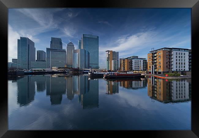 Cool Reflections Framed Print by Paul Shears Photogr