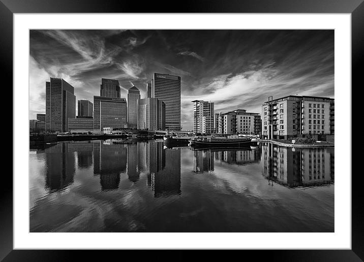 Dark Reflections Framed Mounted Print by Paul Shears Photogr