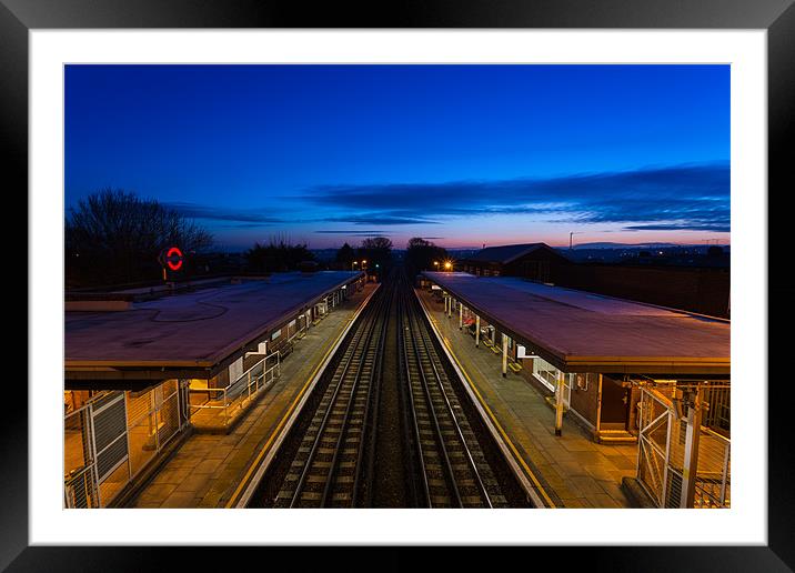 First Light & No One In Sight Framed Mounted Print by Paul Shears Photogr