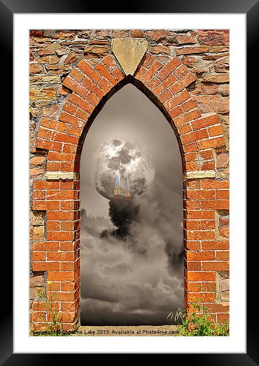 Magic Archway Framed Mounted Print by Christine Lake