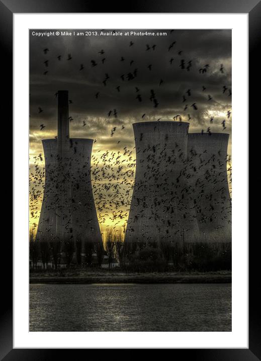 Richborough power station Framed Mounted Print by Thanet Photos