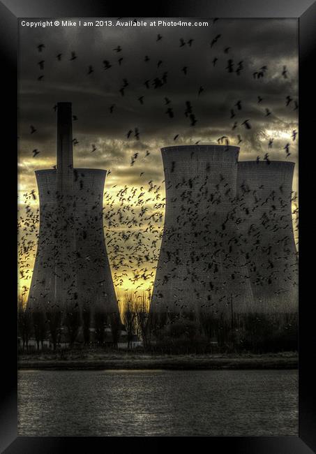 Richborough power station Framed Print by Thanet Photos