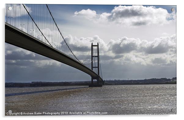 The Humber Bridge Acrylic by A B