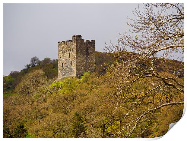 Dolwyddelan Castle, Conwy, Wales, UK Print by Mark Llewellyn
