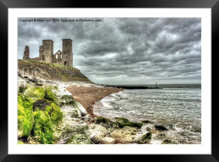 Reculver Framed Mounted Print by Thanet Photos