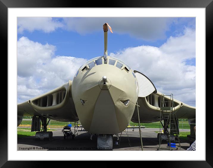 Victor K2 Tanker, head on. Framed Mounted Print by Robert Gipson