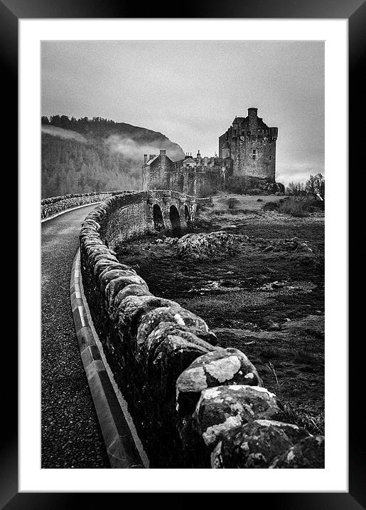 Eilean Donan Castle Framed Mounted Print by Jan Venter
