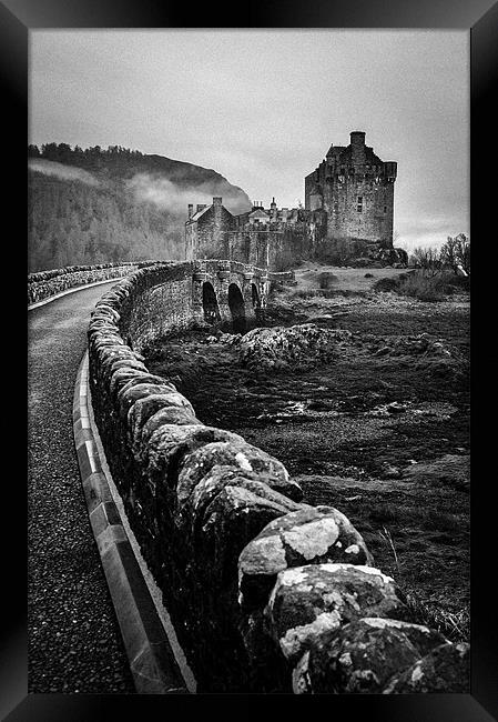 Eilean Donan Castle Framed Print by Jan Venter