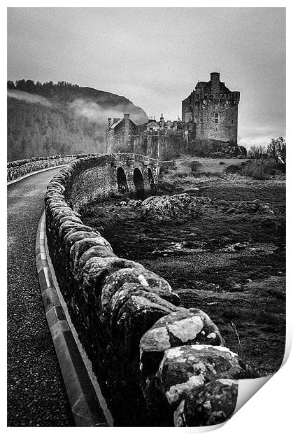 Eilean Donan Castle Print by Jan Venter