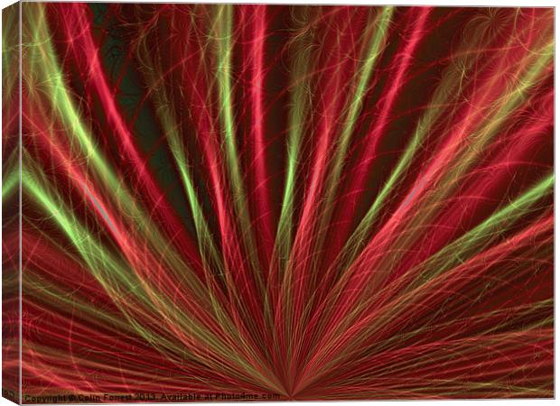 Red Sea-grass Canvas Print by Colin Forrest