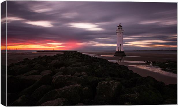 Just Beyond The Sunset Canvas Print by Jed Pearson