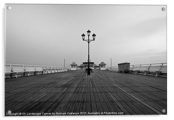 Cromer Pier, Norfolk Acrylic by Graham Custance