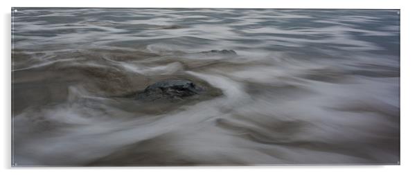 Ebb tide flow Acrylic by Ian Jones