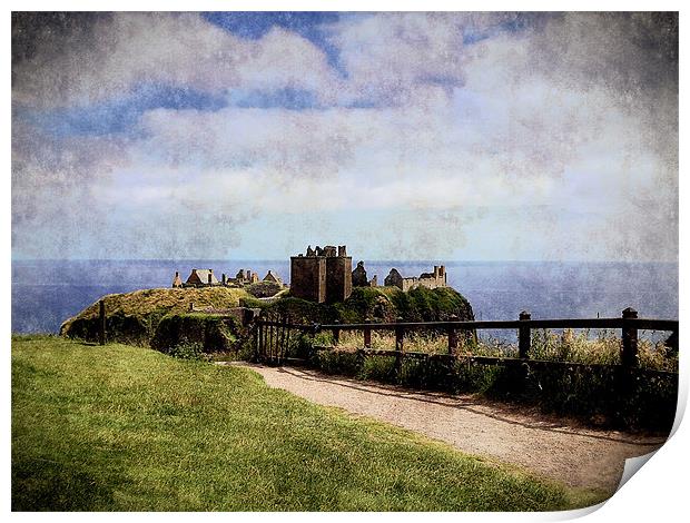 dunnottar castle2 Print by dale rys (LP)