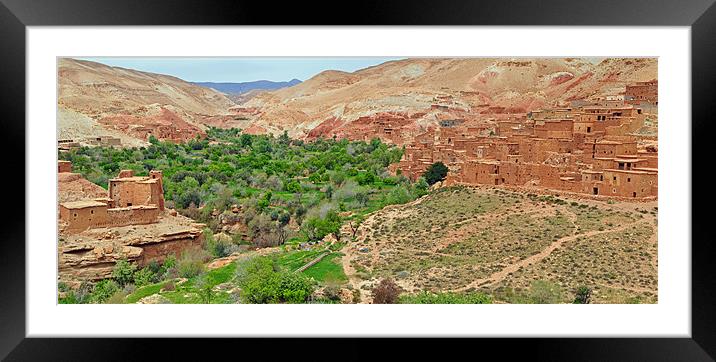 Valley of the Kasbahs Framed Mounted Print by Stuart Hough