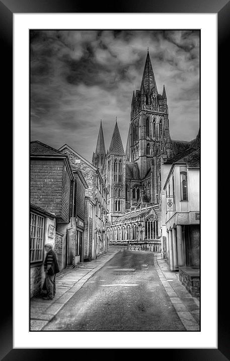 Truro Cathedral Framed Mounted Print by Mike Sherman Photog
