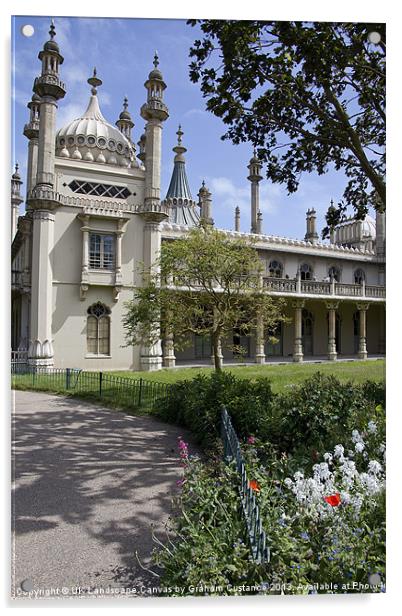 Royal Pavilion Brighton Acrylic by Graham Custance