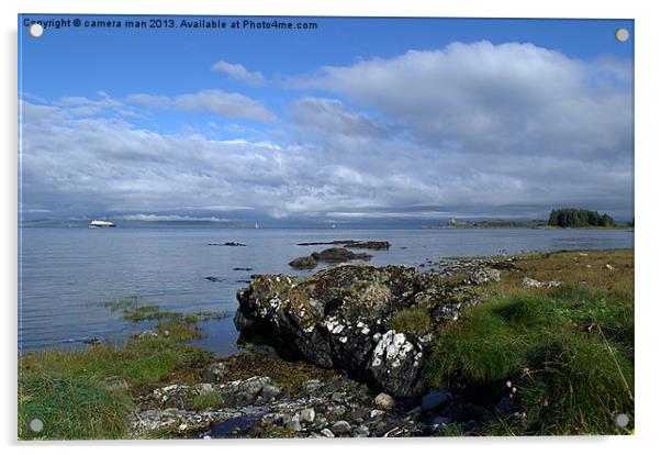 Scottish Coastline Acrylic by camera man